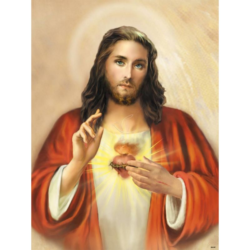 Obraz 30x40 - Serce Jezusa