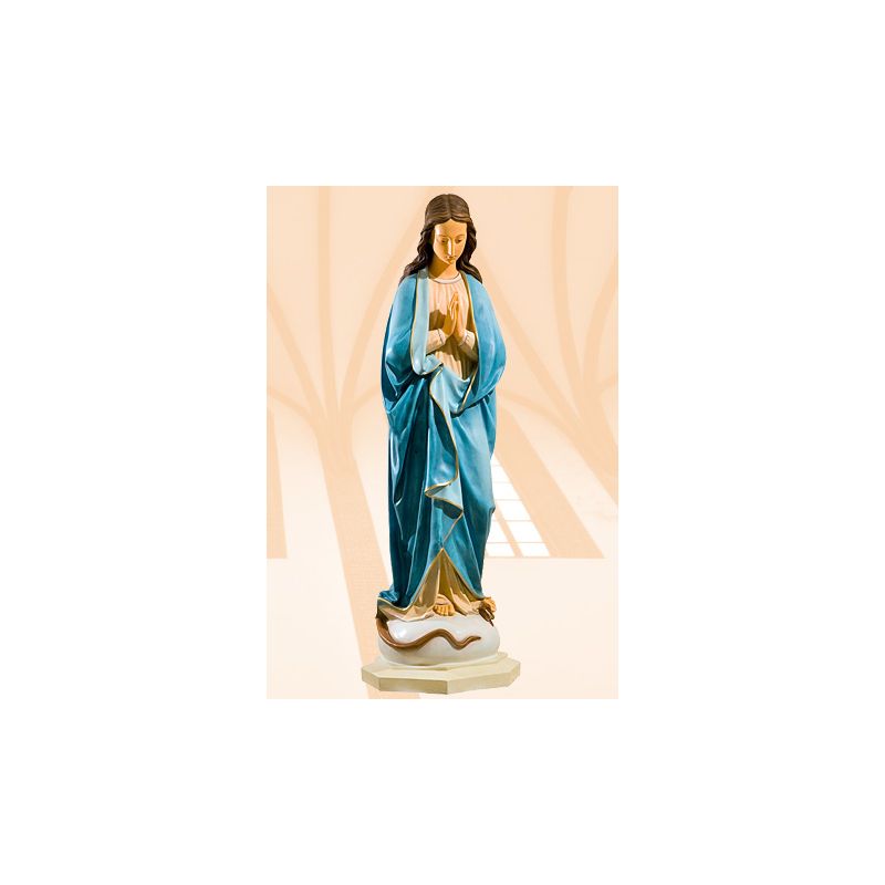 Figura Matka Boża Niepokalana kolor - 110 cm
