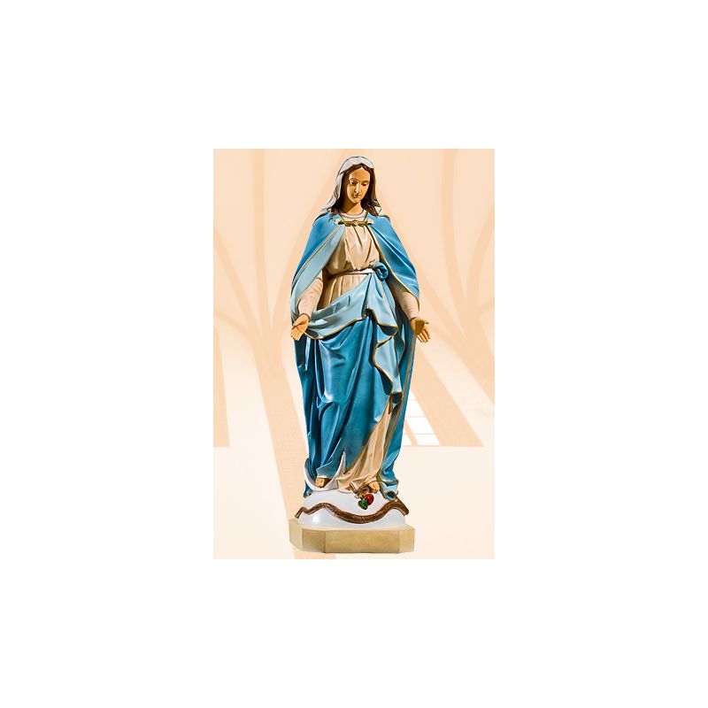 Figura Matka Boża Niepokalana kolor - 67 cm