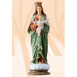 Figura Matka Boża Królowa Świata kolor 52 cm