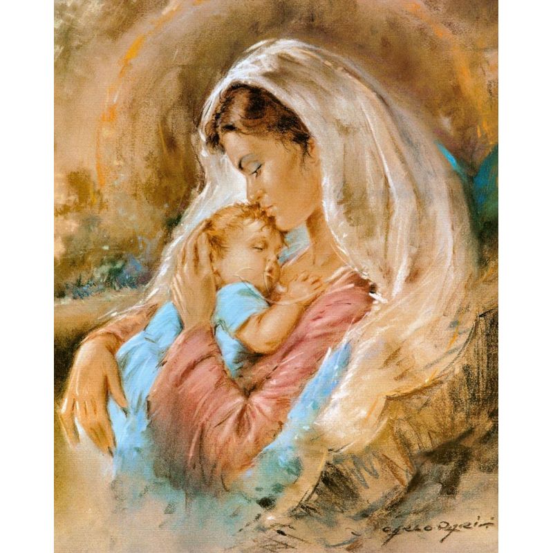 Obrazek 20x25 - Matka Boża z Dzieciątkiem (5)