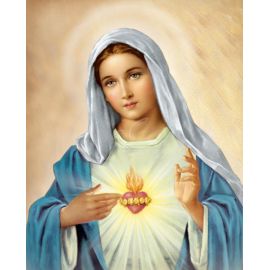Obrazek 20x25 - Niepokalane Serce Maryi