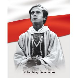 Obrazek 20x25 - Bł. Ks. Jerzy Popiełuszko