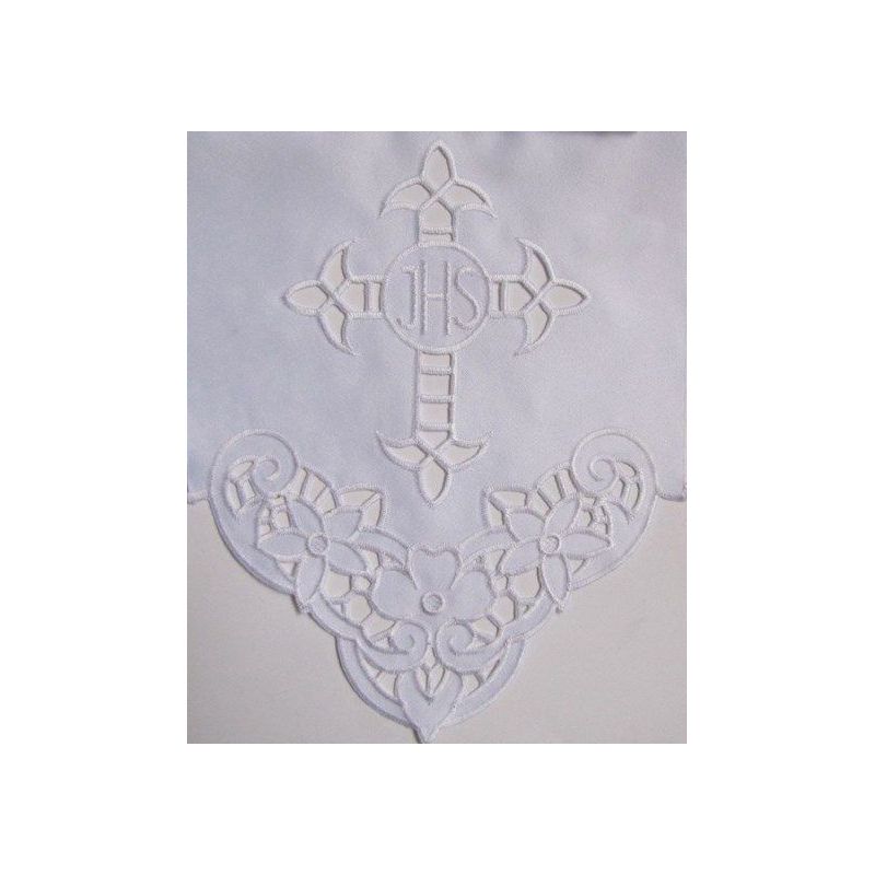 Obrus ołtarzowy haftowany - wzór eucharystyczny (113)