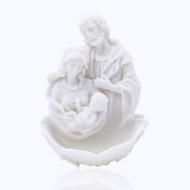 Kropielnica - Święta Rodzina alabaster