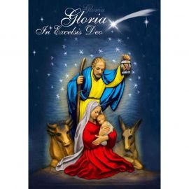 Plakat Bożonarodzeniowy – Gloria In Excelsis Deo (2)