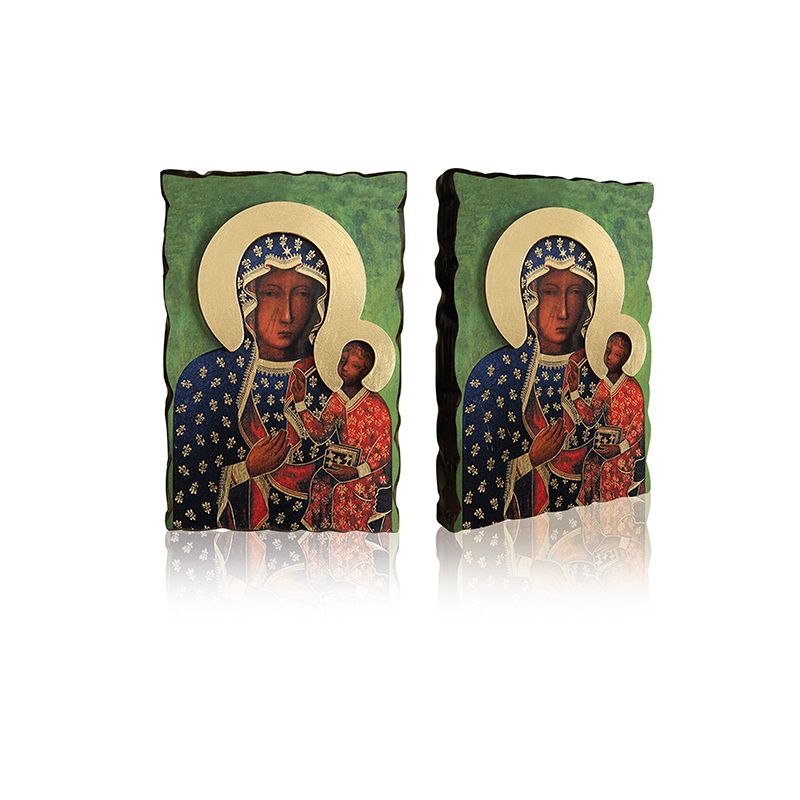 Ikona Matka Boża Częstochowska Wędrująca 40 x 60 cm