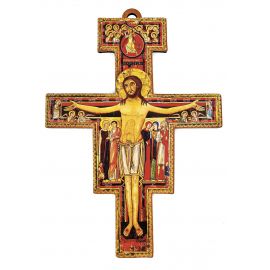 Krzyż św. Franciszka 14x10 cm