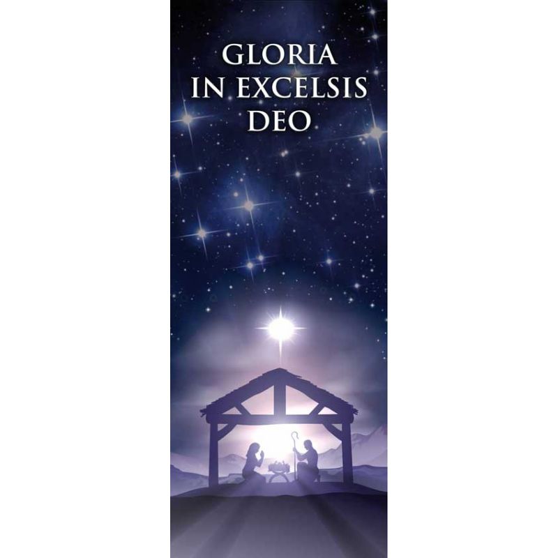 Baner na Boże Narodzenie - Gloria in Excelsis Deo (2)