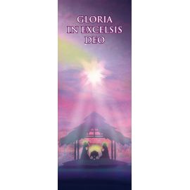Baner na Boże Narodzenie - Gloria in Excelsis Deo (4)
