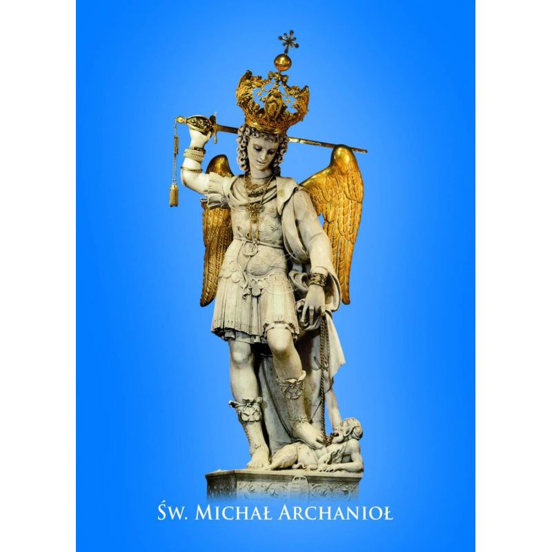 Święty Michał Archanioł - Ikona dwustronna format A5