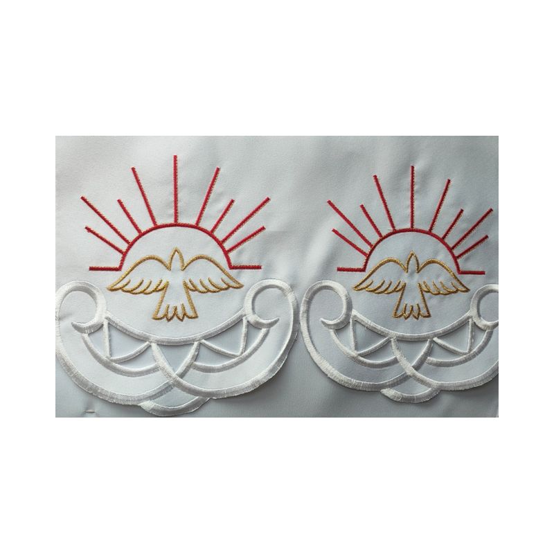 Obrus ołtarzowy haftowany - wzór Duch Święty (142)
