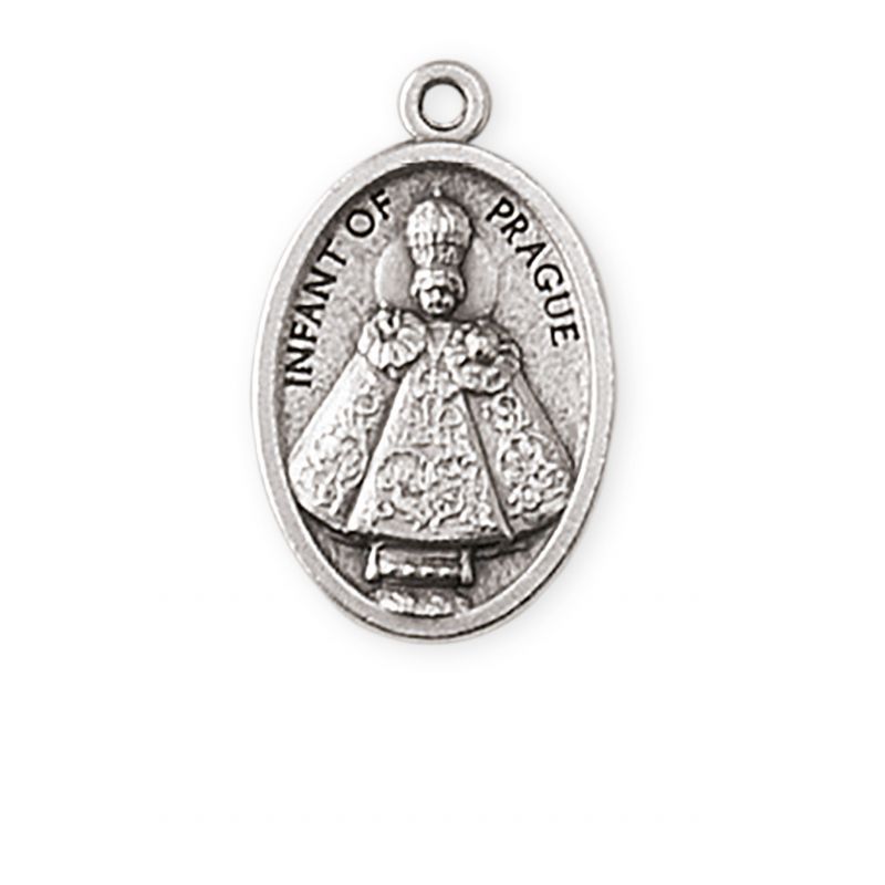 Medalik metalowy Dziecko Praskie
