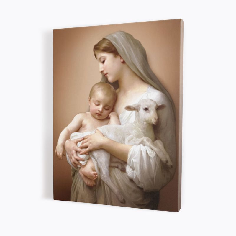 Obraz Matka Boża z Dzieciątkiem - płótno canvas (31)