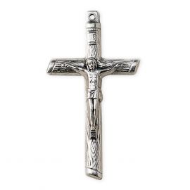 Krzyżyk metalowy - Pan Jezus na krzyżu (2)