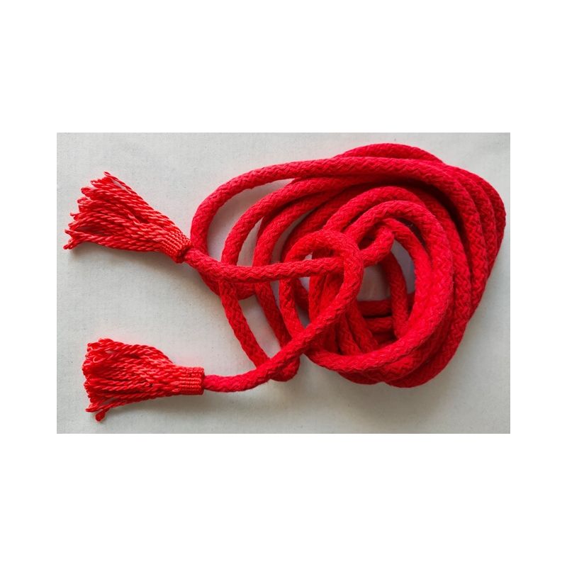 Cingulum bawełniane czerwone (sznur do alby)