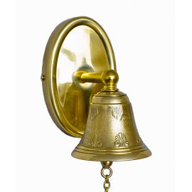 Dzwonek sygnaturka mosiężna 16 cm (2)