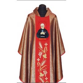 Ornat haftowany św. Maksymilian Kolbe