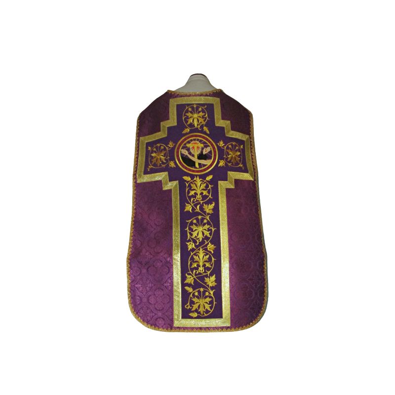 Ornat rzymski haftowany Symbol Franciszkański