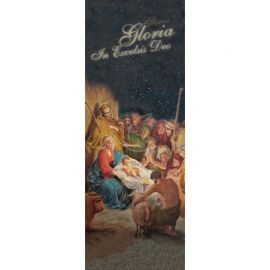 Baner Bożonarodzeniowy - Gloria in excelsis Deo (4)
