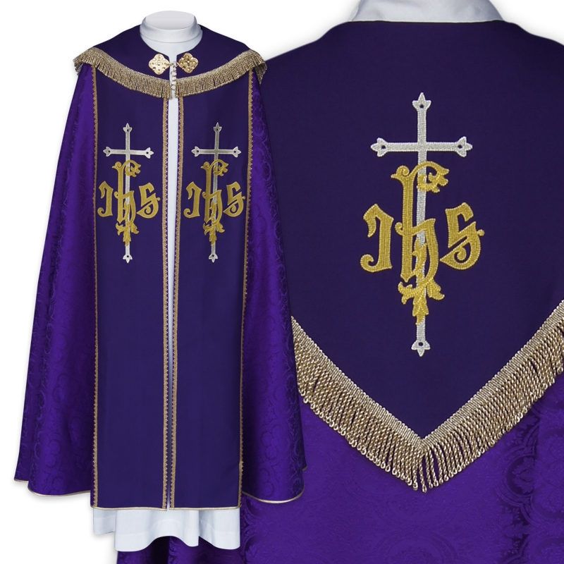Kapa liturgiczna haftowana (5)