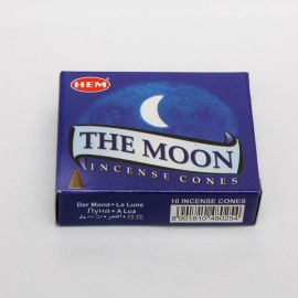 Kadzidło stożkowe - The Moon - Księżyc (10 stożków)