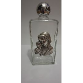 Butelka na wodę święconą - Matka Boża z dzieciątkiem