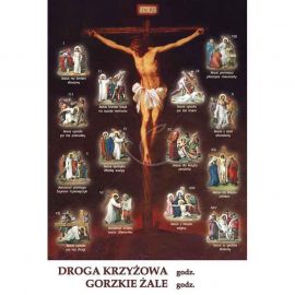 Plakat religijny – Droga Krzyżowa (2)