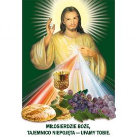 Plakat religijny – Miłosierdzie Boże, tajemnico niepojęta (27)