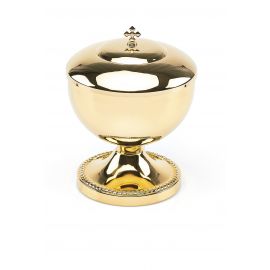 Puszka liturgiczna złocona 21 cm (14) - PUSZKI MSZALNE