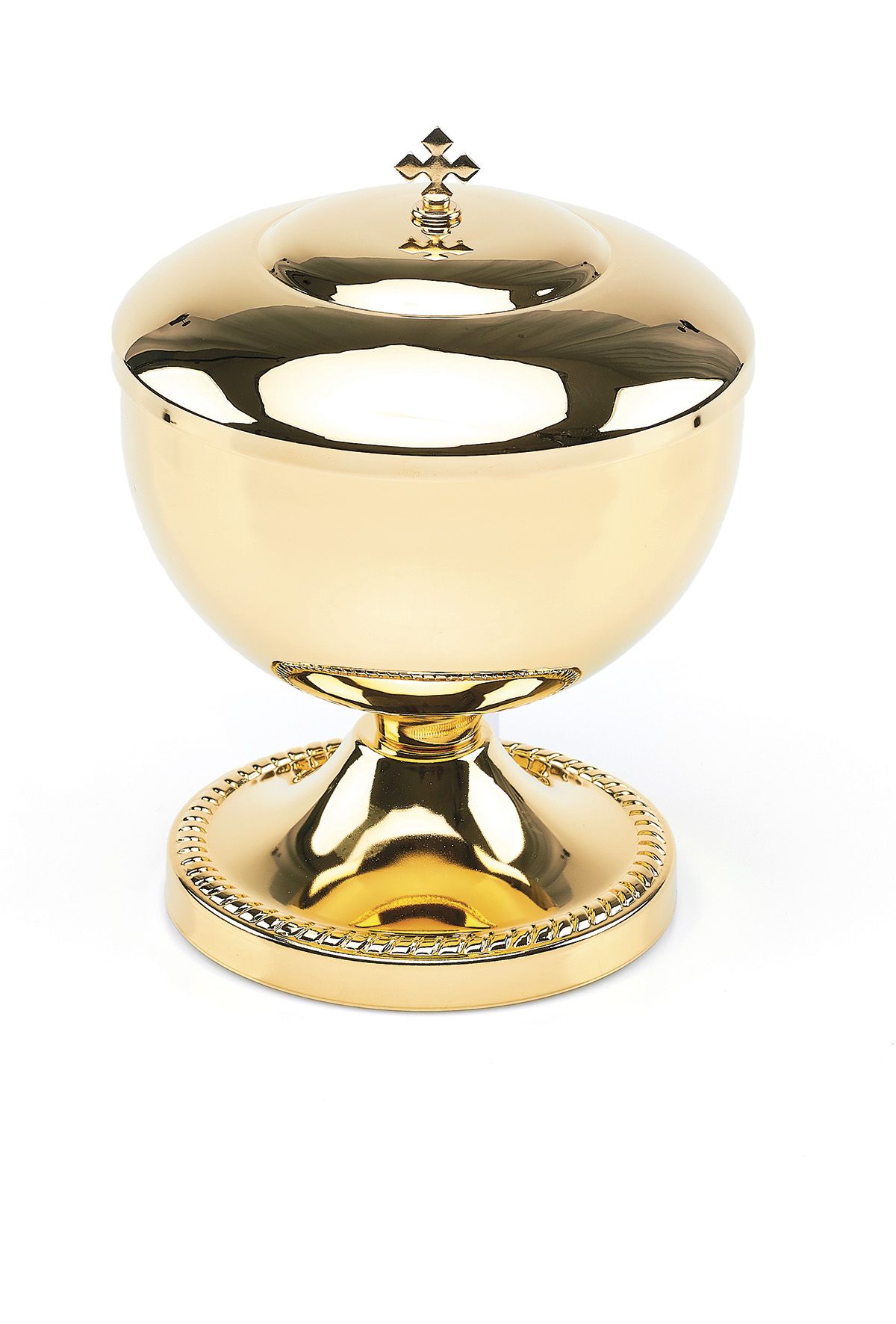 Puszka liturgiczna złocona 21 cm (14) - PUSZKI MSZALNE - Nowość