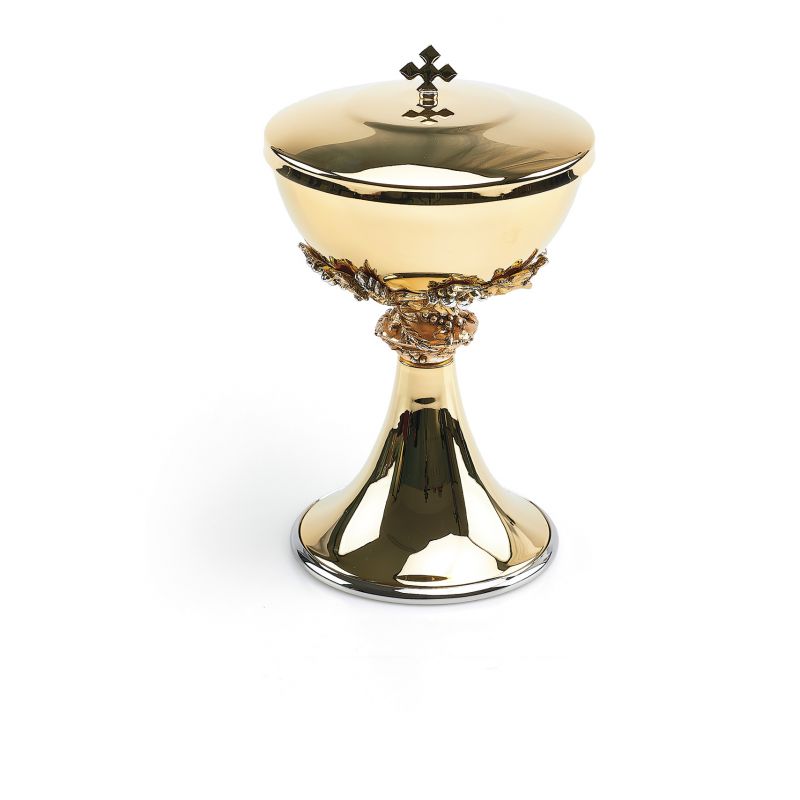 Puszka z ornamentem winne grona - 20 cm - PUSZKI MSZALNE - Puszka z ornamentem winne grona - 20 cm