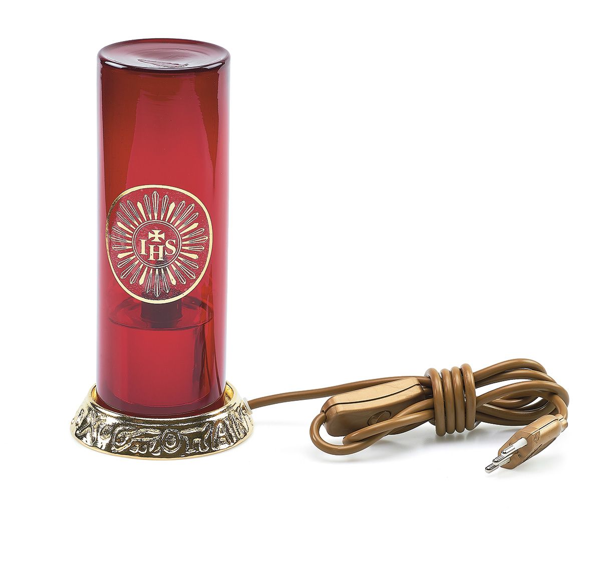 Lampka wieczna stojąca elektryczna - 23,5 cm - LAMPKI WIECZNE - Nowość