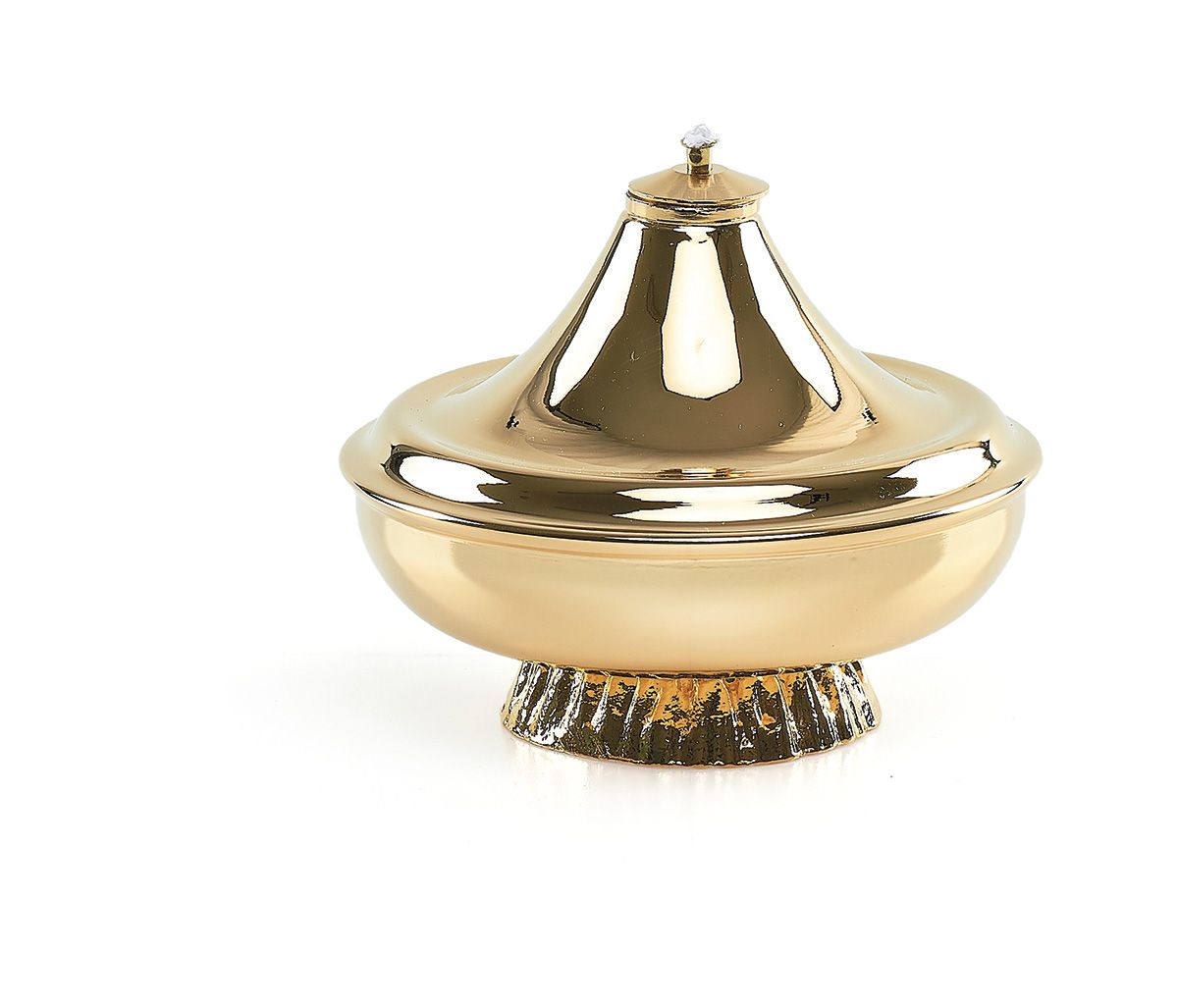 Lampka oliwna z blachy mosiężnej - różne wielkości - LAMPKI WIECZNE - zdjęcie 2 - Lampka oliwna z blachy mosiężnej - różne wielkości