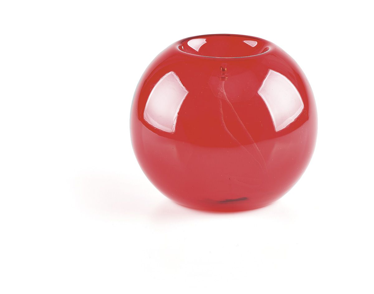 Lampa oliwna szklana kula (3) - LAMPKI WIECZNE - Nowość