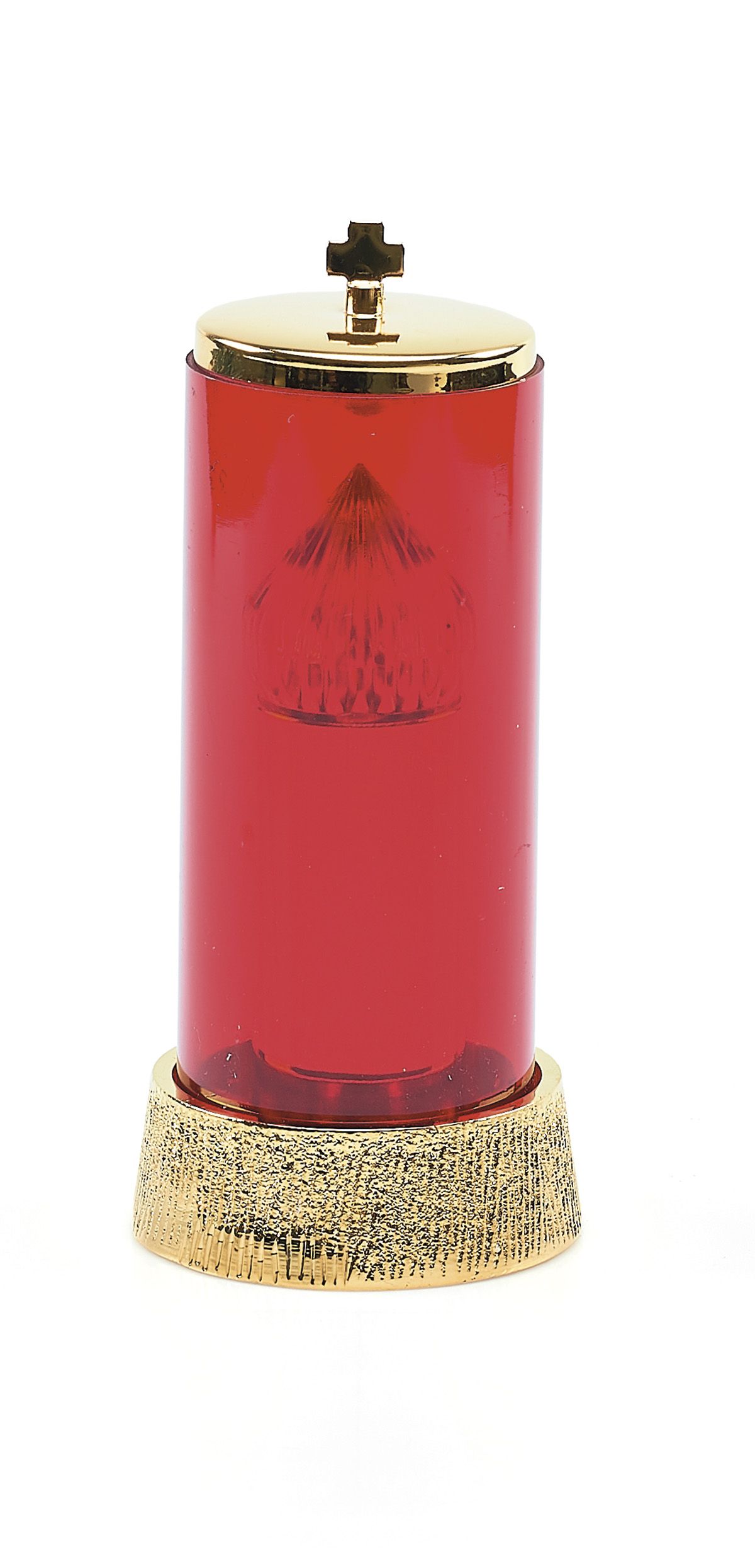 Lampka z wkładem świeczkowym na baterie 16,5 cm - LAMPKI WIECZNE - Nowość