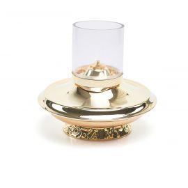 Lampka wieczna oliwna 18 cm (transparentny klosz) - LAMPKI WIECZNE