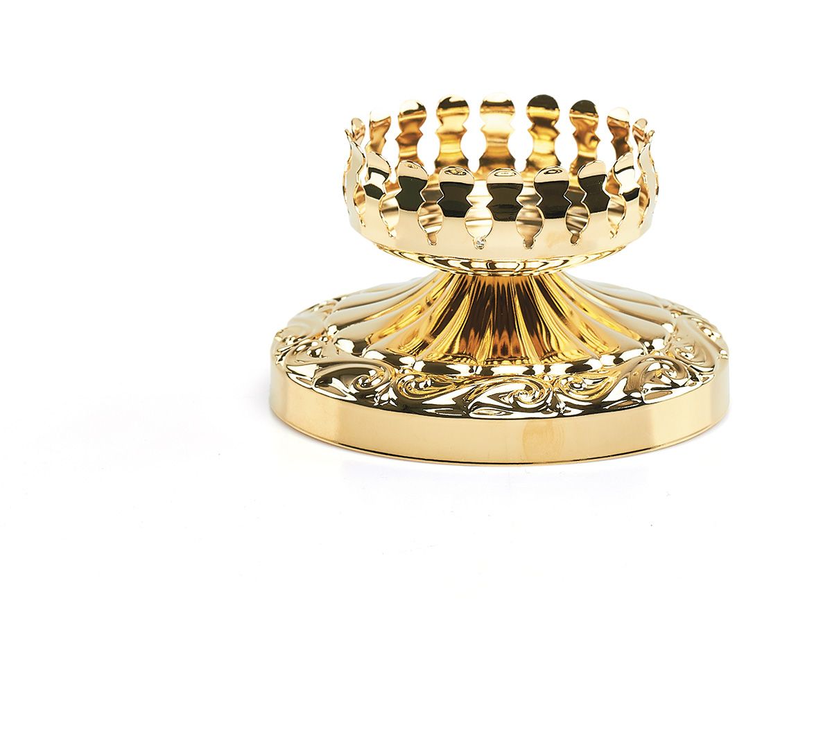 Lampka wieczna oliwna z wkładem i dekorowaną podstawą (4) - LAMPKI WIECZNE - zdjęcie 2 - Lampka wieczna oliwna z wkładem i dekorowaną podstawą (4)