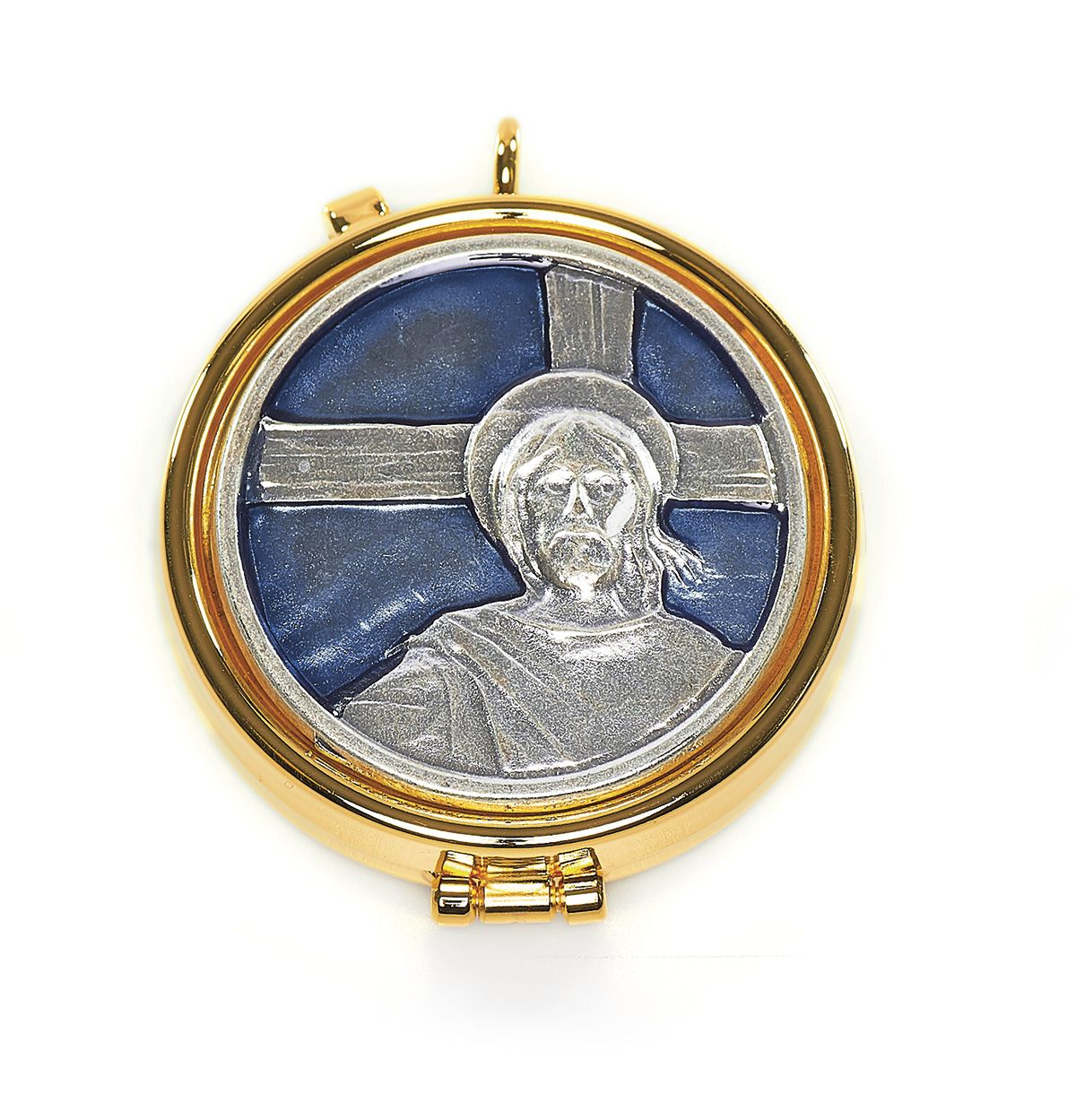 Cyborium z plakietką emaliowaną - Chrystus - CYBORIA - Nowość