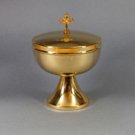 Puszka na komunikanty pozłacana (c15) - PUSZKI MSZALNE