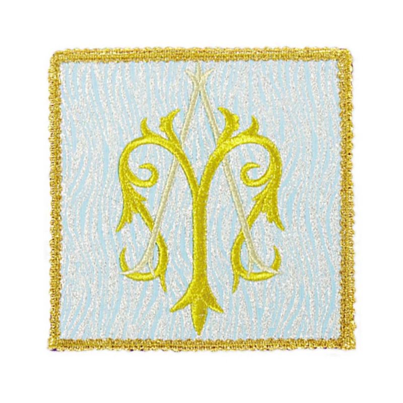 Palka haftowana Maryjna (1K) - kolor złoty - Palka haftowana Maryjna (1K)
