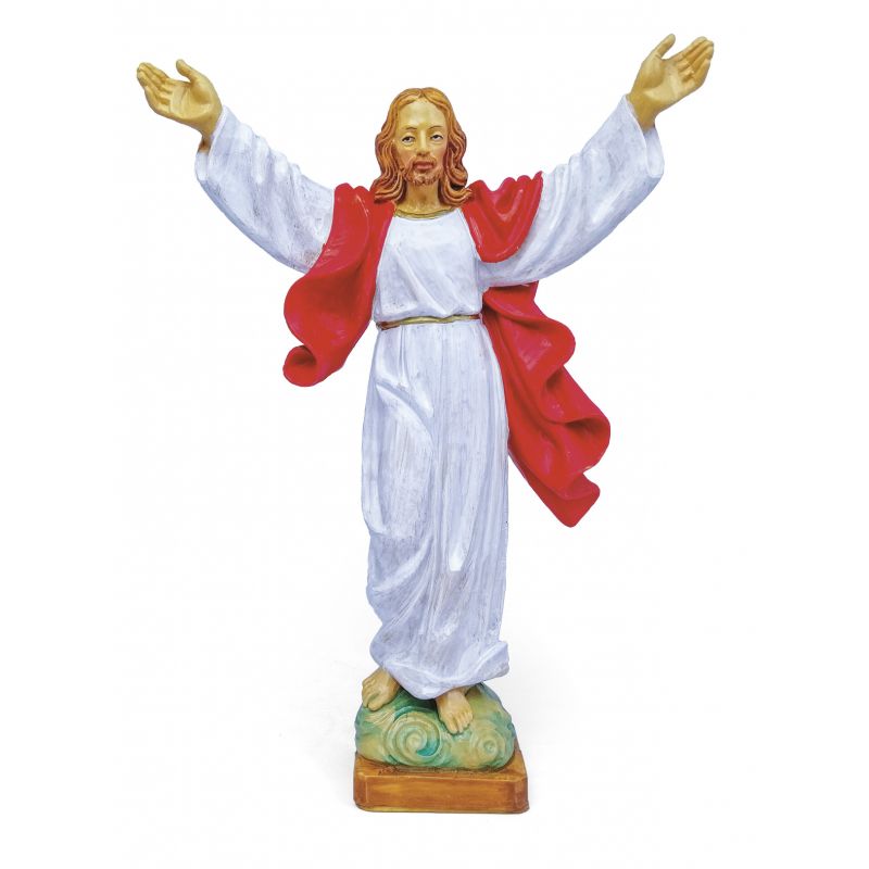 Figura Chrystus Zmartwychwstały - 25 cm - FIGURY - Figura Chrystus Zmartwychwstały - 25 cm