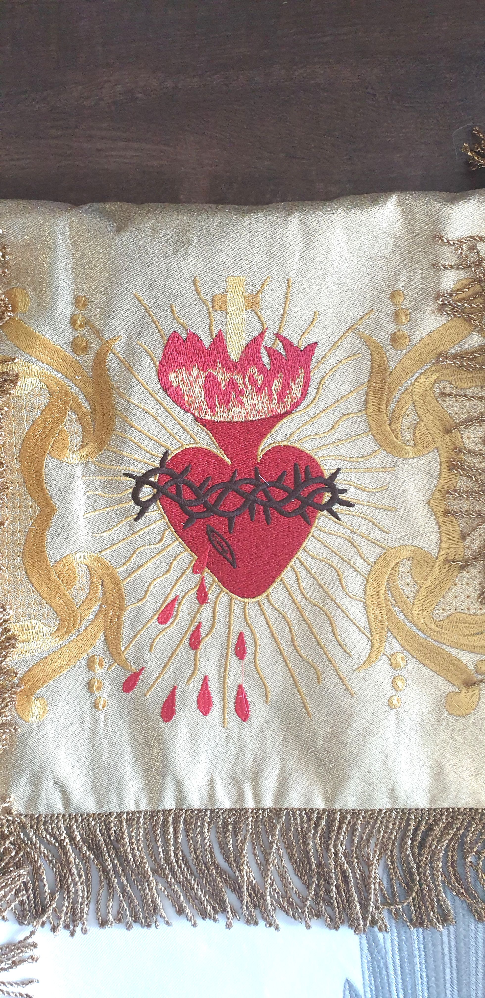 Baldachim na 2 drzewce (2) - Baldachimy haftowane - zdjęcie 3 - Baldachim na 2 drzewce (2)