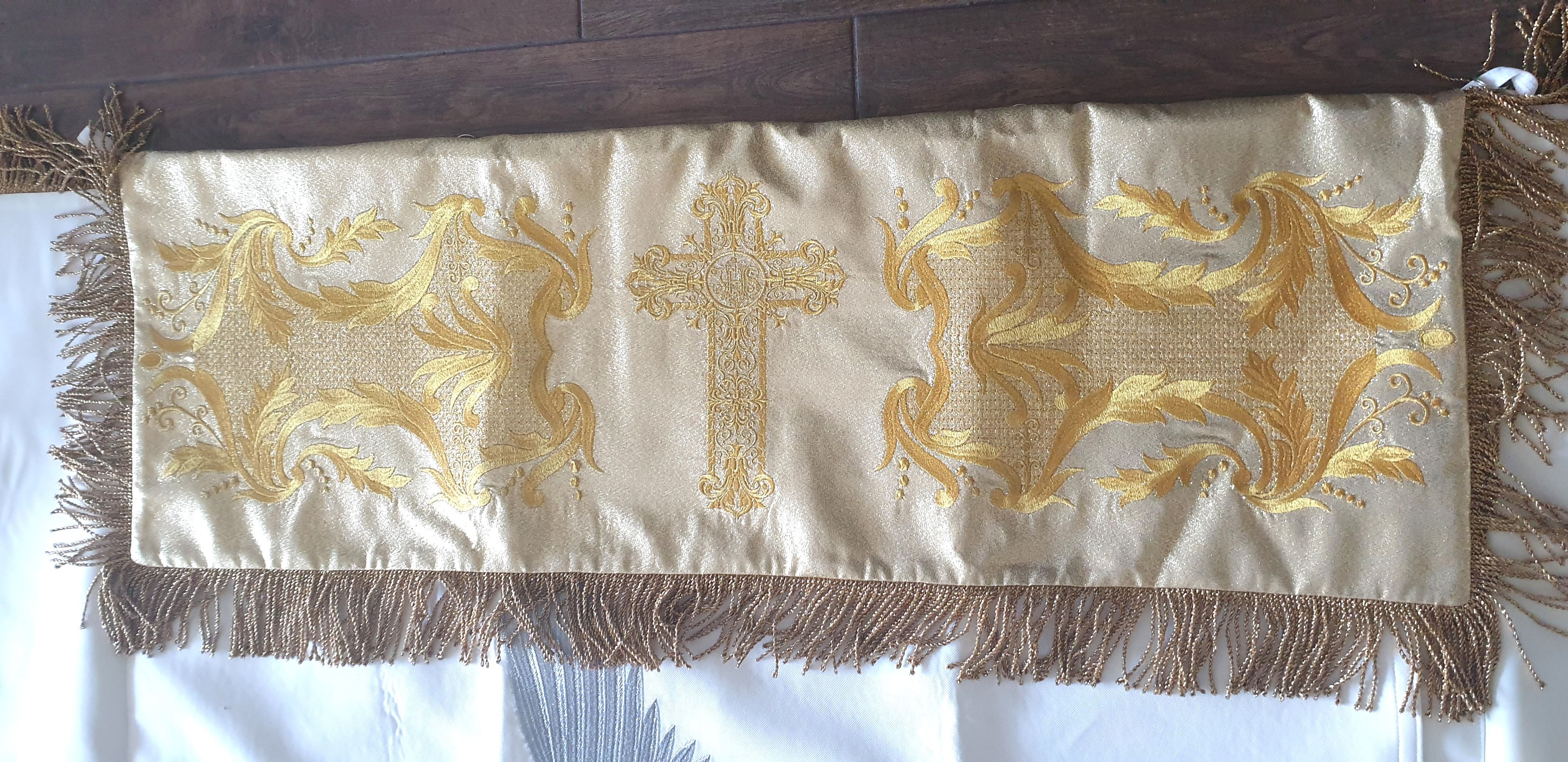 Baldachim na 2 drzewce (2) - Baldachimy haftowane - zdjęcie 6 - Baldachim na 2 drzewce (2)