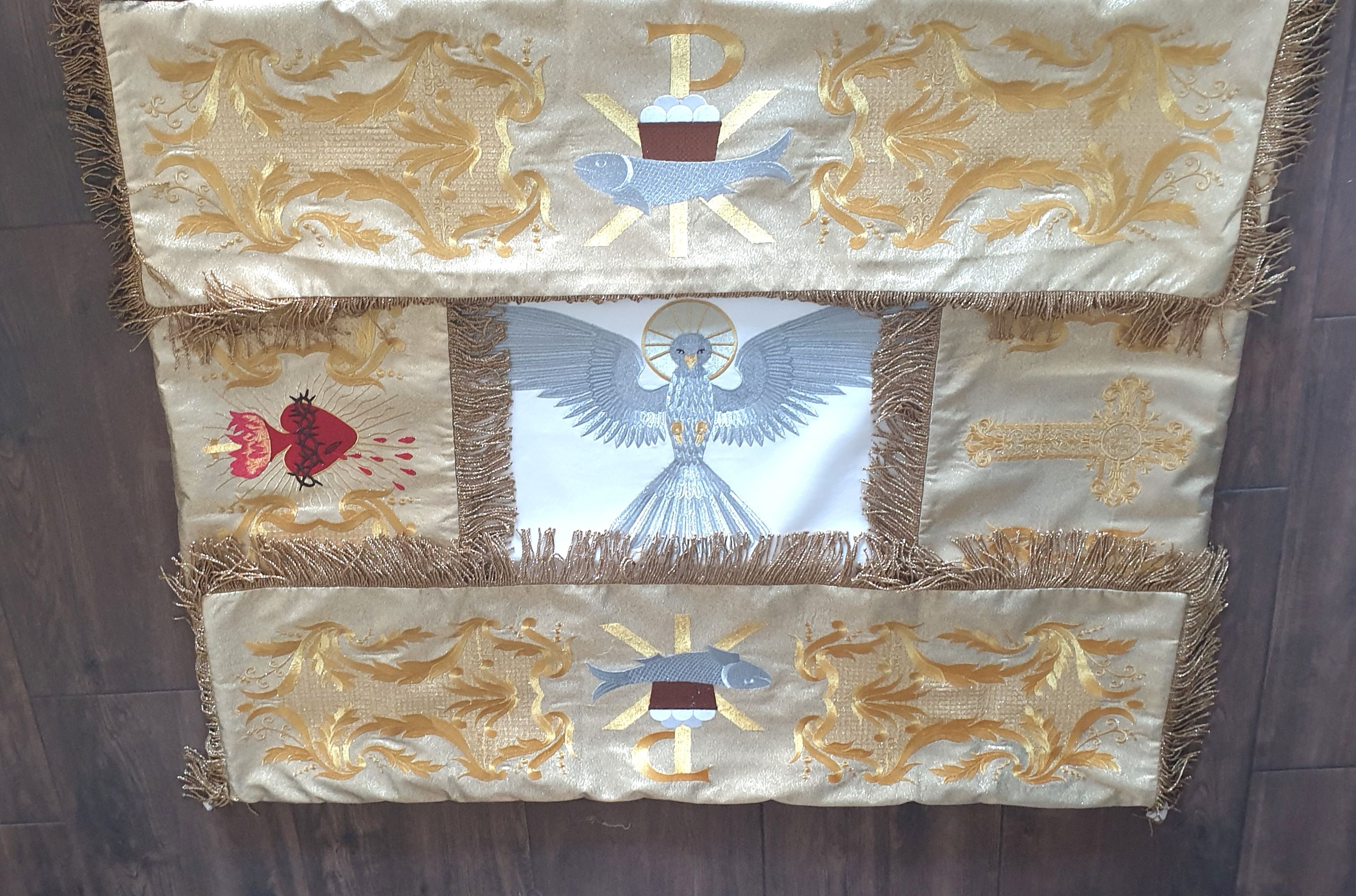 Baldachim na 2 drzewce (2) - Baldachimy haftowane - zdjęcie 10 - Baldachim na 2 drzewce (2)