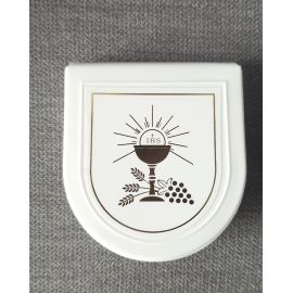 Pudełko komunijne na różaniec białe - Pudełka na różaniec