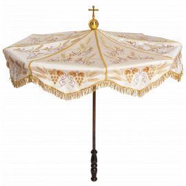 Baldachim procesyjny - typ parasol (1) - Baldachimy haftowane