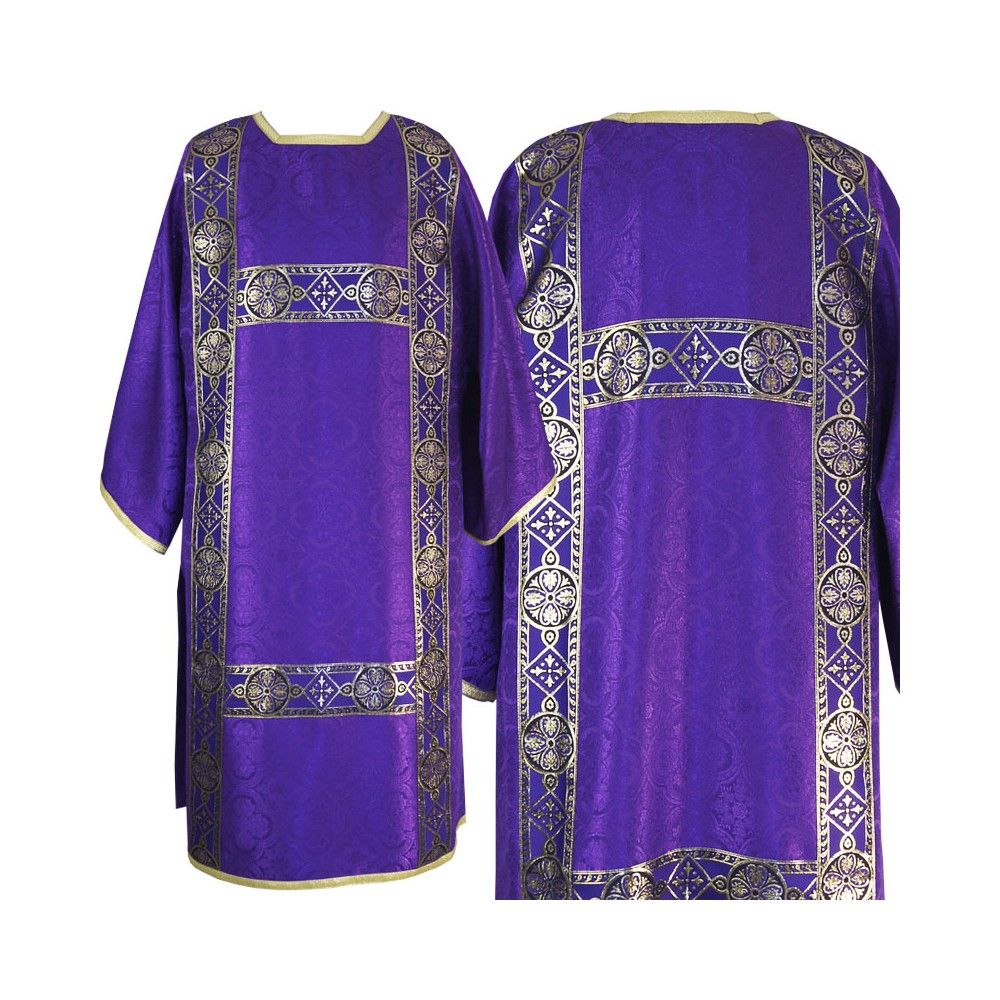 Dalmatyka Gotycka  - kolory liturgiczne (3) - DALMATYKI - zdjęcie 3 - Dalmatyka Gotycka  - kolory liturgiczne (3)