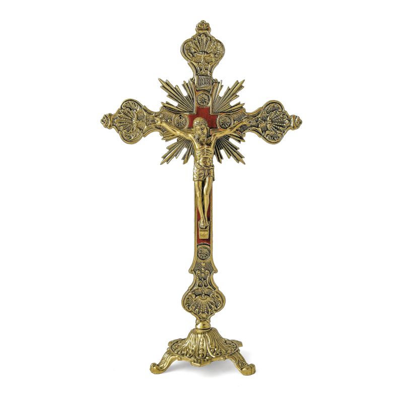 Krzyż z podstawą 32 cm (13) - KRZYŻE, KRZYŻYKI - Krzyż z podstawą 32 cm (13)