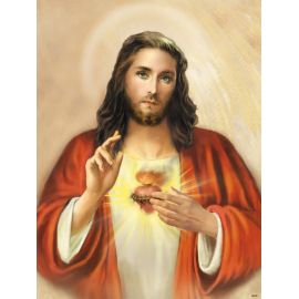 Obraz 30x40 - Serce Jezusa - OBRAZY RELIGIJNE